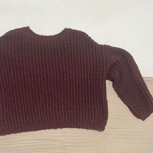 Gentle Fawn Maroon Crew Neck Sweater